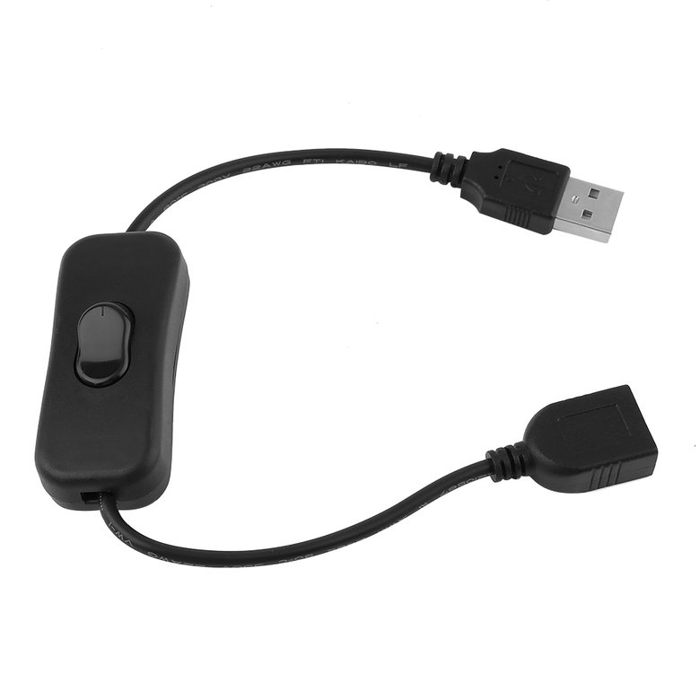 Dây cáp USB mở rộng đầu Male sang Female có công tắc BẬT/TẮT