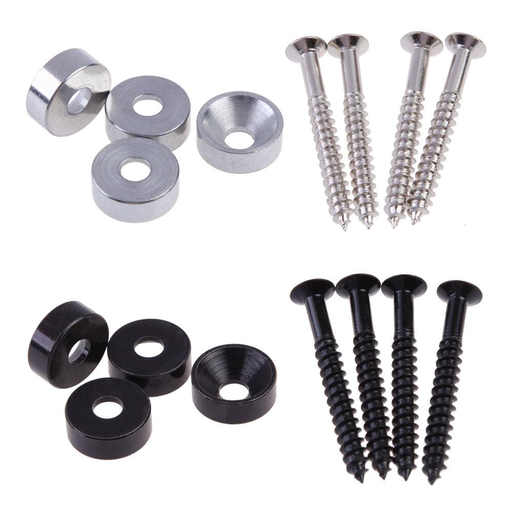 4 Neck Joint Bushings and Bolts for Electric Guitar Electric Guitar Parts