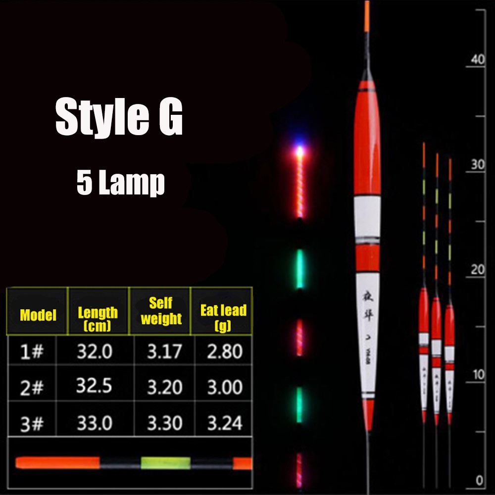 Phao câu cá có đèn led phát sáng chất lượng cao