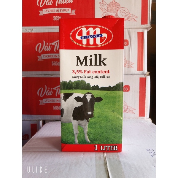 Sữa tươi nhập khẩu Ba Lan 1 lít