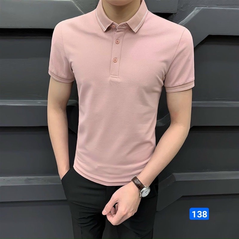 Áo Thun Polo Nam Chất Cotton Cao Cấp Phong Cách Basic Đơn Giản Áo Thun Nam Có Cổ