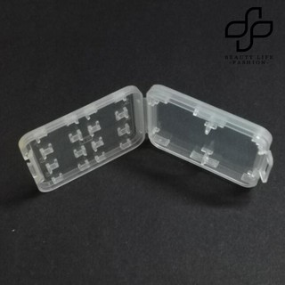 【NEW】Multifunctional Clear Micro SD TF SDHC MSPD Memory Card Storage Box Holder Case