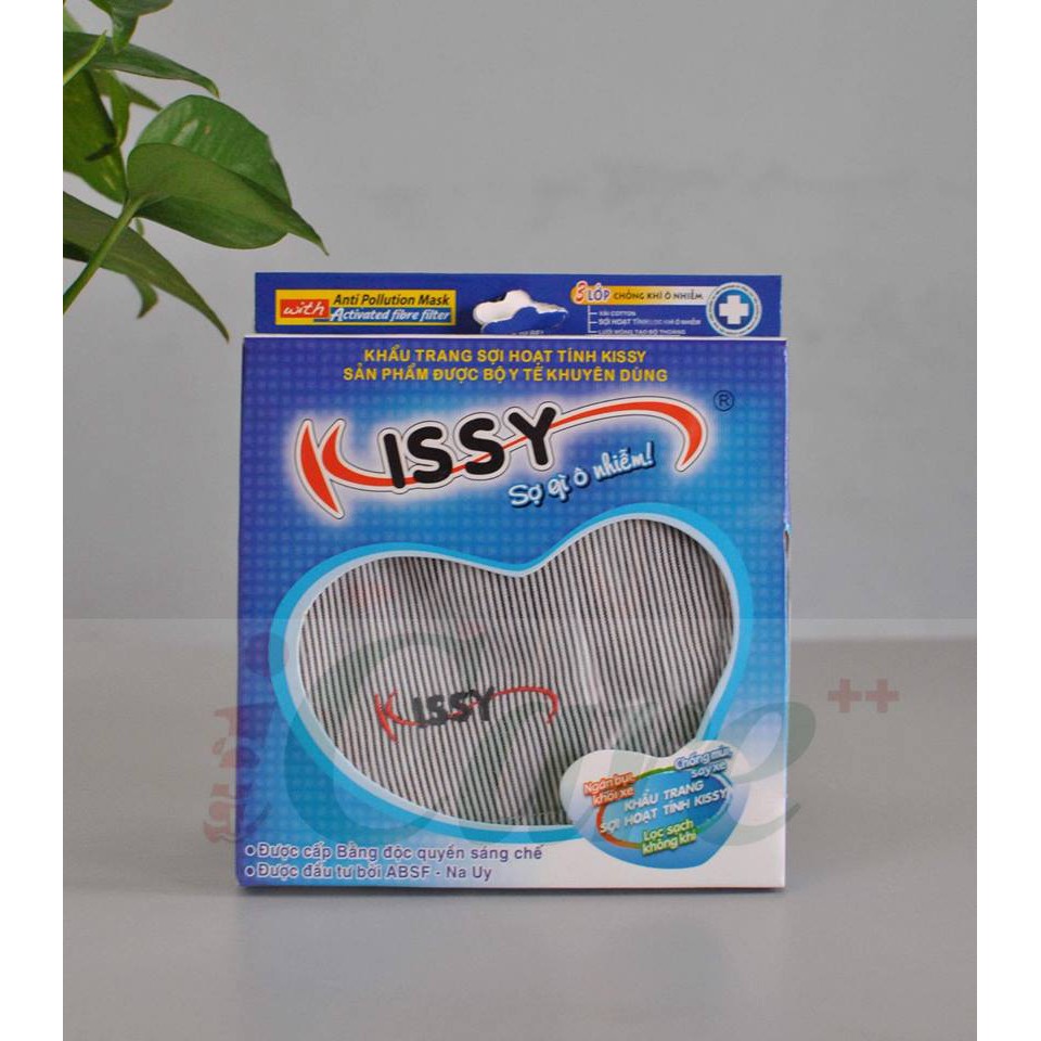 KHẨU TRANG KISSY VẢI KHÁNG KHUẨN NGƯỜI LỚN | BigBuy360 - bigbuy360.vn