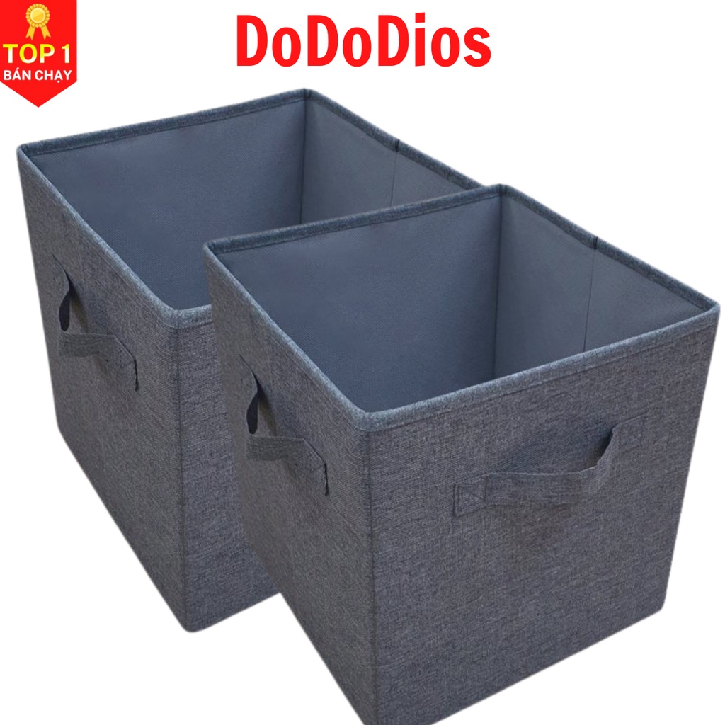 hộp vải đựng đồ đa năng dododios giúp nhà cửa luôn ngăn nắp gọn gàng - TD4