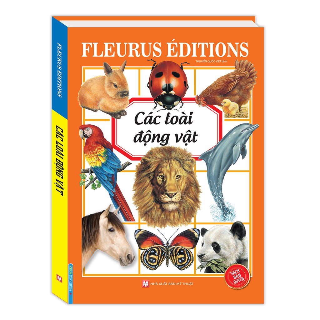 Sách - Các loài động vật (bìa cứng )