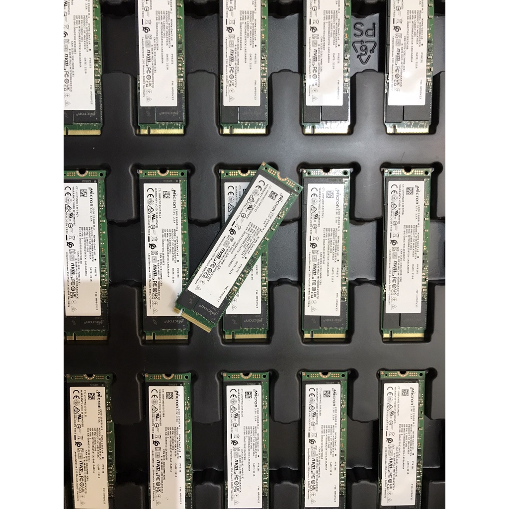 Ổ cứng SSD Micron 2200  256GB -  M2 2280 NVMe PCIe Gen 3 | BigBuy360 - bigbuy360.vn