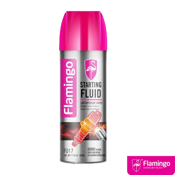 Bình Xịt Vệ Sinh Bugi Xe Máy Flamingo F017 450ml – Hãng Phân Phối Chính Thức