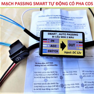 MẠCH PASSING 3S 2 CHẾ ĐỘ CỐT PHA AUTO 4 CHẾ ĐỘ CHO ĐÈN BI CẦU MINI