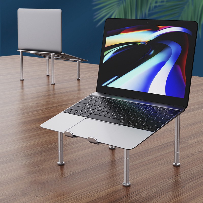 Đế Tản Nhiệt Hợp Kim Nhôm Cho Laptop Dell Lenovo Acer Notebook