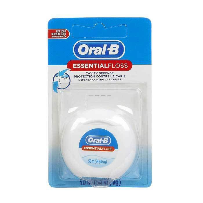 Chỉ nha khoa Oral B Essential Floss 50m của Mỹ – Làm sạch sâu kẽ răng, ngừa sâu răng