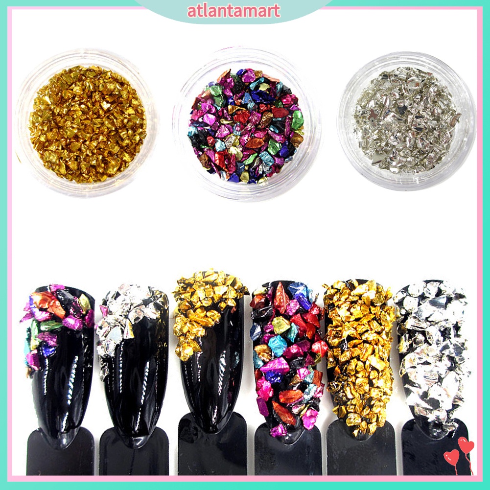 [Hàng mới về] Hộp đá trang trí móng 3d xinh xắn