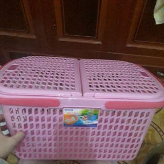 VB. Giỏ nhựa Duy Tân (53×36×27) có nắp