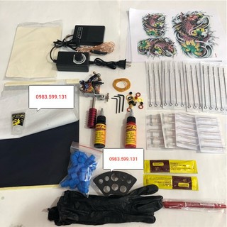 Combo bộ kít 1 máy xăm Dragon + full phụ kiện