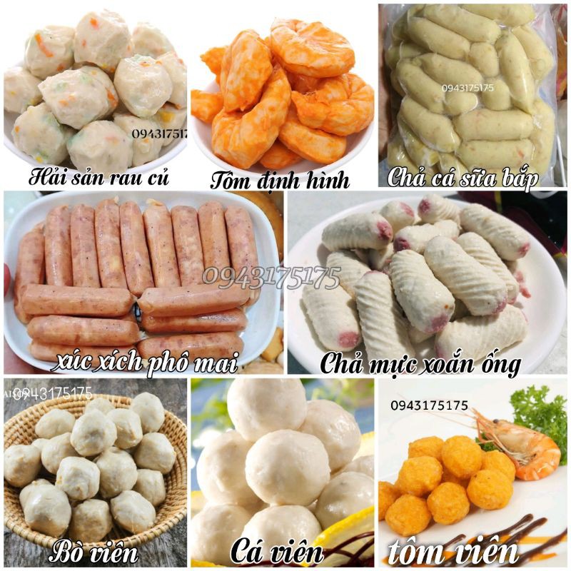 Viên chiên Vn / Viên thả lẩu Vn