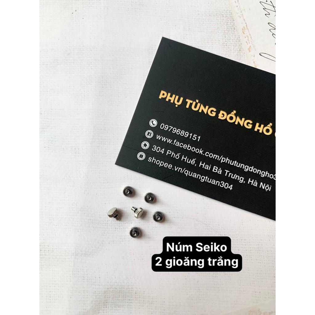 Núm chỉnh giờ cho đồng hồ đeo tay hiệu Seiko