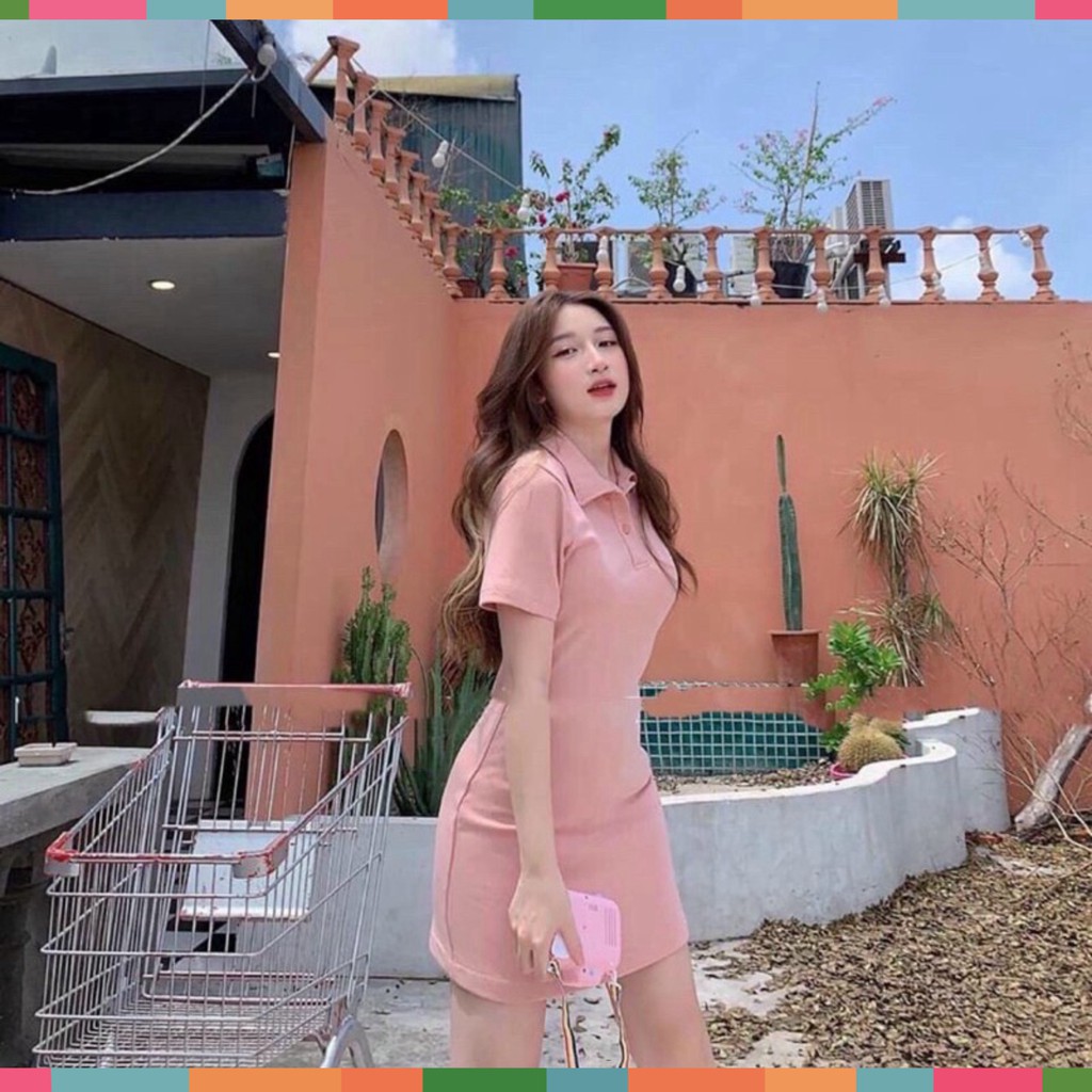 Đầm Nữ Polo Nữ Dáng Ôm Ba Màu So Hot | BigBuy360 - bigbuy360.vn