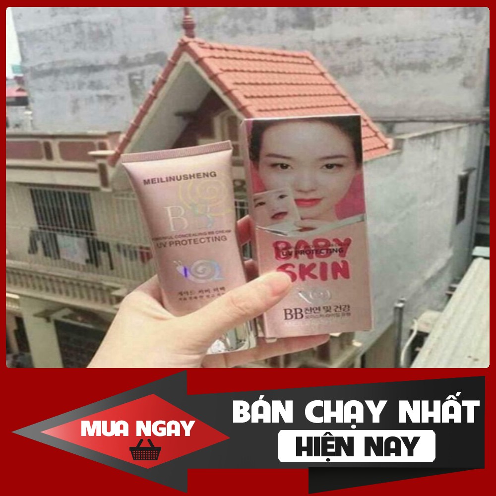 [Hàng Loại 1] [XẢ KHO_FREESHIP] Kem nền BB Baby Skin