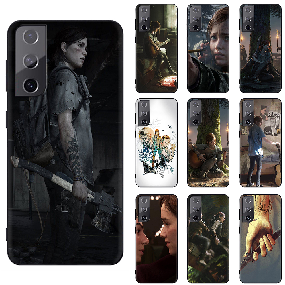 Ốp Điện Thoại Tpu Mềm Chống Rơi Hình The Last Of Us 2 Cho Samsung S21 Plus S21 Ultra