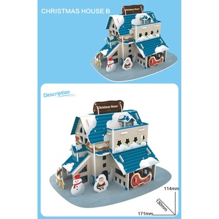 Giáng sinh 2025🎀Mô hình giấy 3D lắp ghép - Seri Noel ★ Toy