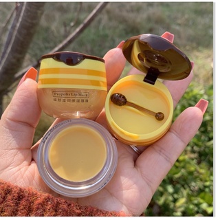 🌈🍓🍯 Mặt Nạ Ngủ Son Dưỡng Môi Propolis Lip Mask Chiết Xuất Mật Ong Rừng, Nha Đam Giúp Môi Mềm Mịn, Giảm Thâm , Nứt Nẻ