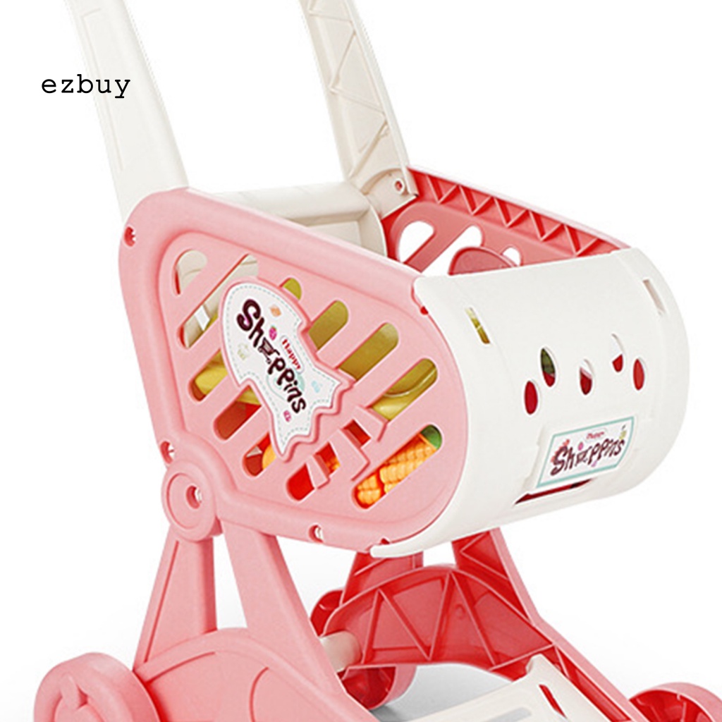 Xe Đẩy Hàng Đồ Chơi Mini Dễ Lắp Ráp Cho Bé