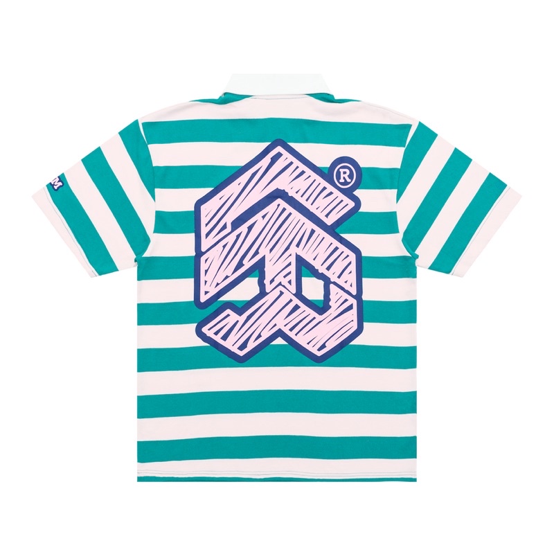 Áo Polo Tay Ngắn 5THEWAY /sketch/ Drop Shoulder SS Polo Shirt - STRIPE