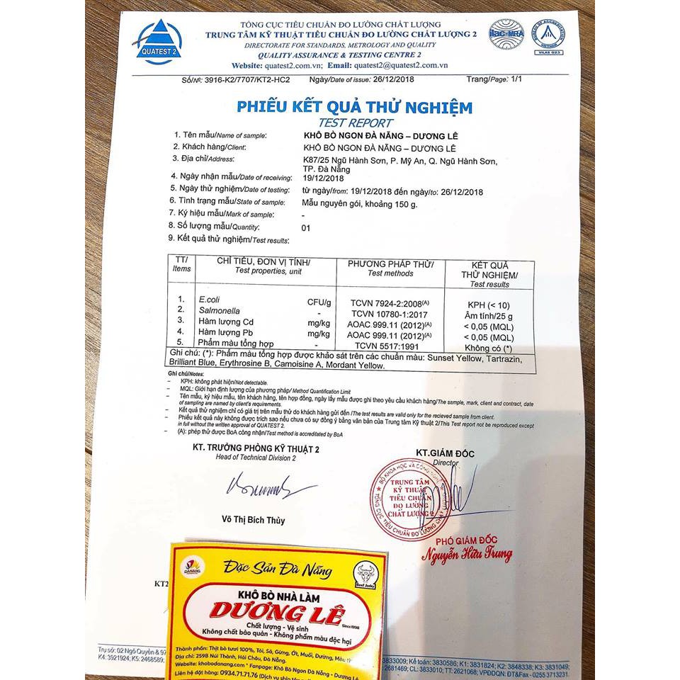 [Mã GROWEEK1 giảm 10% đơn 300K] Bò Khô Miếng Mềm 500gr Đặc Sản Đà Nẵng Nhà Làm Dương Lê | BigBuy360 - bigbuy360.vn