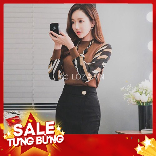 -HÀNG NHẬP KHẨU DQT1931 - Chân Váy Bút Chì Vạt Chéo Ôm Body Siêu Phẩm Dành Cho Chị Em Công Sở💖 (hàng đẹp) Liên hệ mua h