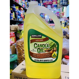 DẦU ĂN HẠT CẢI CỦA MỸ KIRKLAND SIGNATURE CANOLA OIL 4.73l