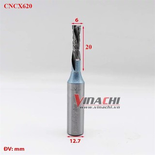 Mũi cắt CNC Tideway xoắn côt 12,7mm