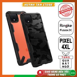 Ốp lưng Google Pixel 4XL,4,5,3,3XL chống sốc Ringke Fusion X chính hãng Korea