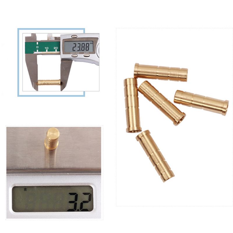 Set 10 Đầu Nối Trục Ghế Bằng Đồng 6.2mm