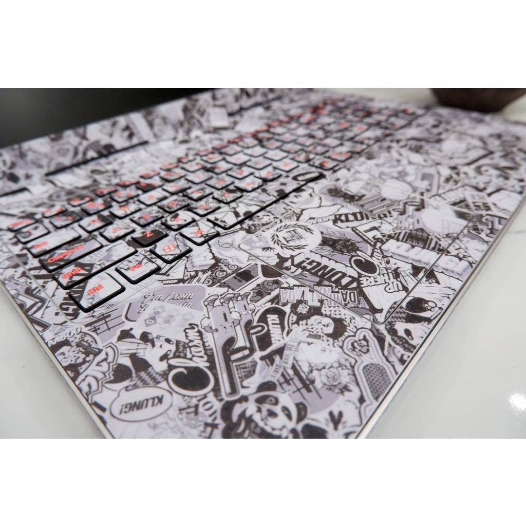 Skin dán laptop mẫu Stickerbomb stib019