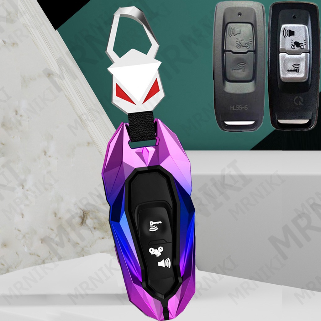 Vỏ Bọc Chìa Khóa Bằng Hợp Kim Kẽm Và Silicon Cho Xe Mô Tô Honda Sh125 SH 350i SH 150i 2021 SH 2022PCX 160 AB 2023