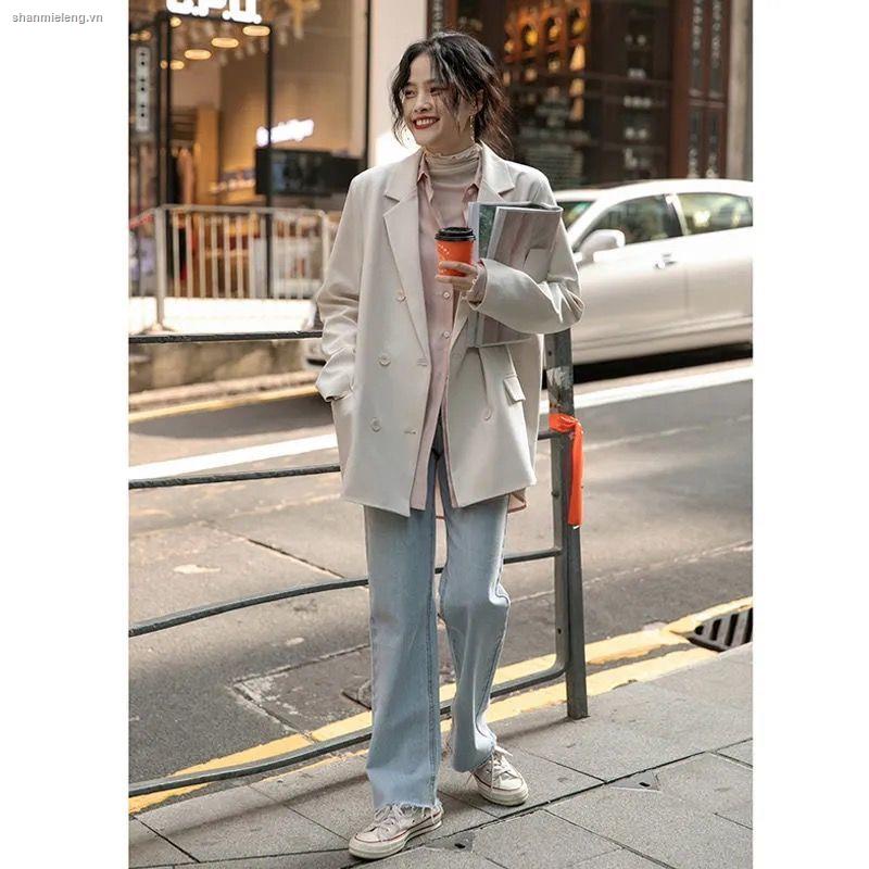 Áo khoác vest dáng rộng phong cách Hàn Quốc mới năm 2021 | BigBuy360 - bigbuy360.vn