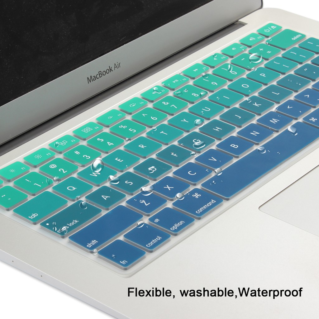 Bao da tích hợp bàn phím Ombre cho MacBook Air Pro 13" 15" 17"