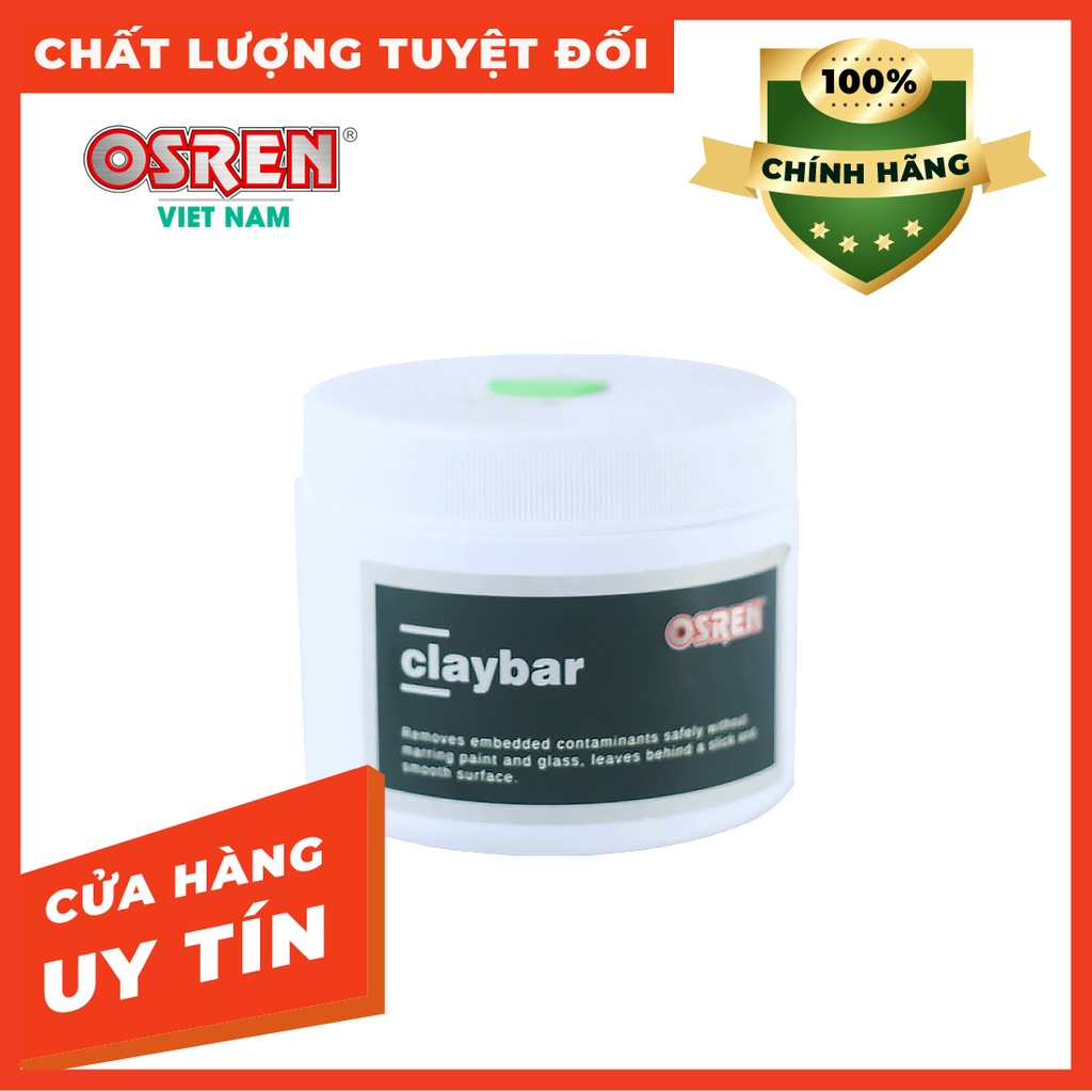 THANH ĐẤT SÉT TẨY BỤI SƠN CLAY BAR - 150G