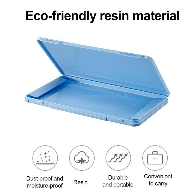 Hộp Đựng Khẩu Trang Chống Ẩm / Ô Nhiễm Bằng Nhựa Dùng Một Lần