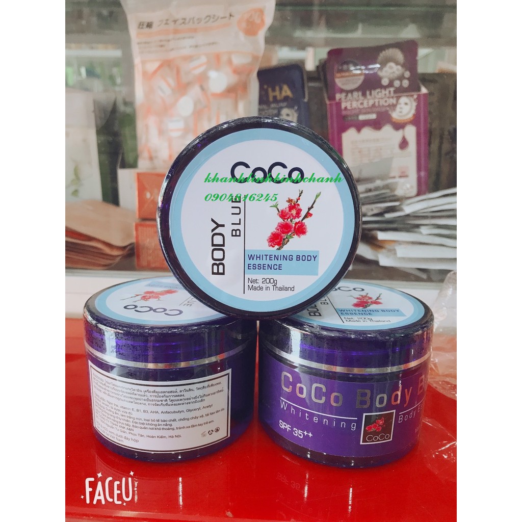 Body Coco Blue Thái Lan