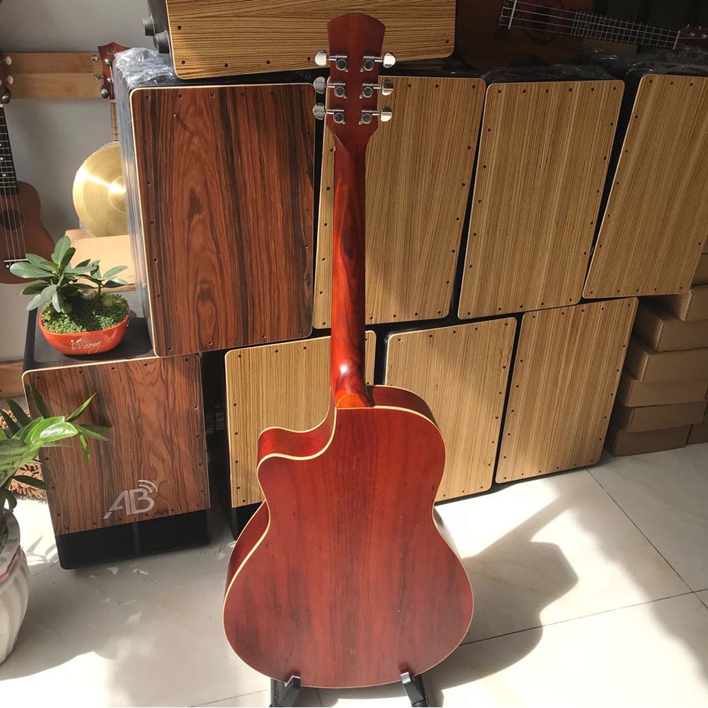 ĐÀN GUITAR CAO CẤP GỖ HỒNG ĐÀO + EQ GẮN LOA