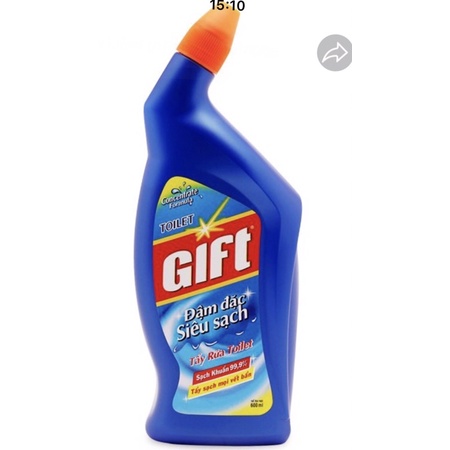 Tẩy Toilet Gift  - Siêu sạch tươi mát 600ml