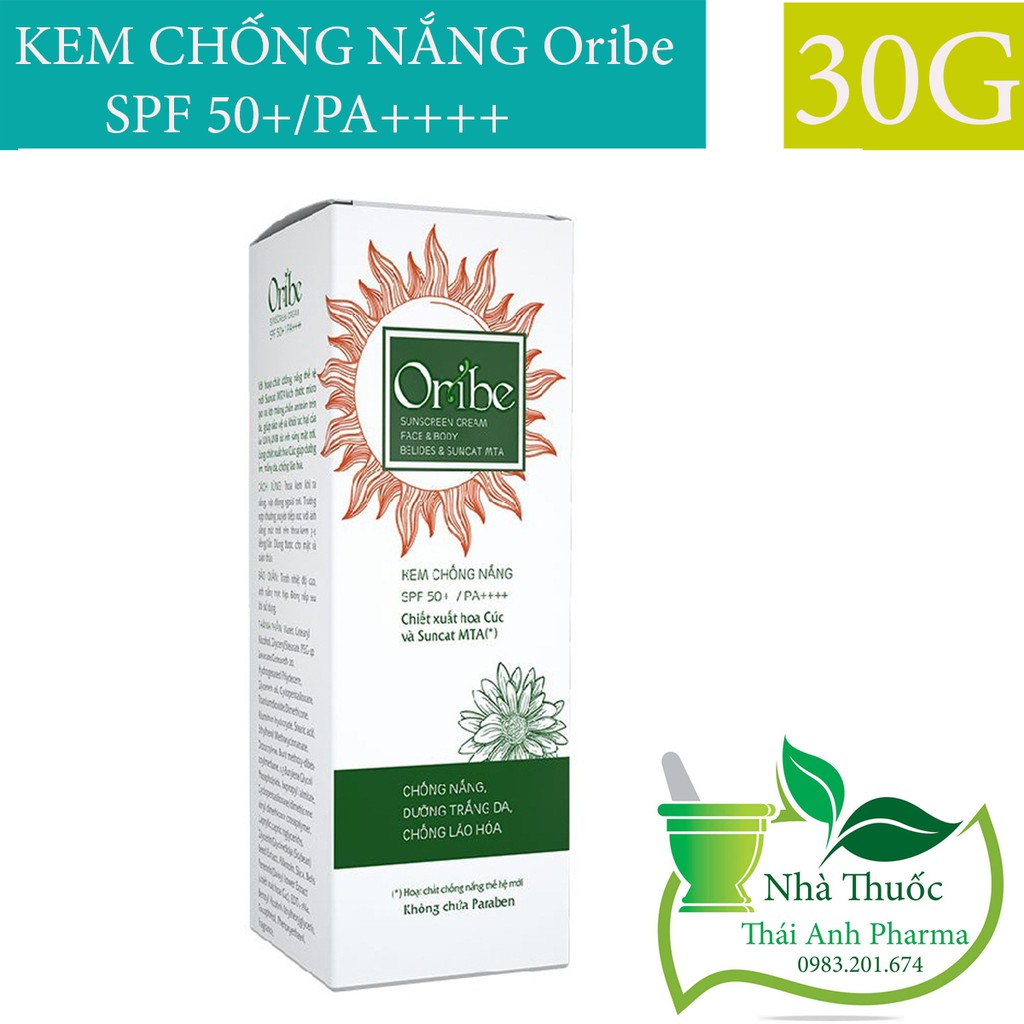 Kem chống nắng Oribe SPF50+ PA+++ ẩm mượt bảo vệ da toàn diện