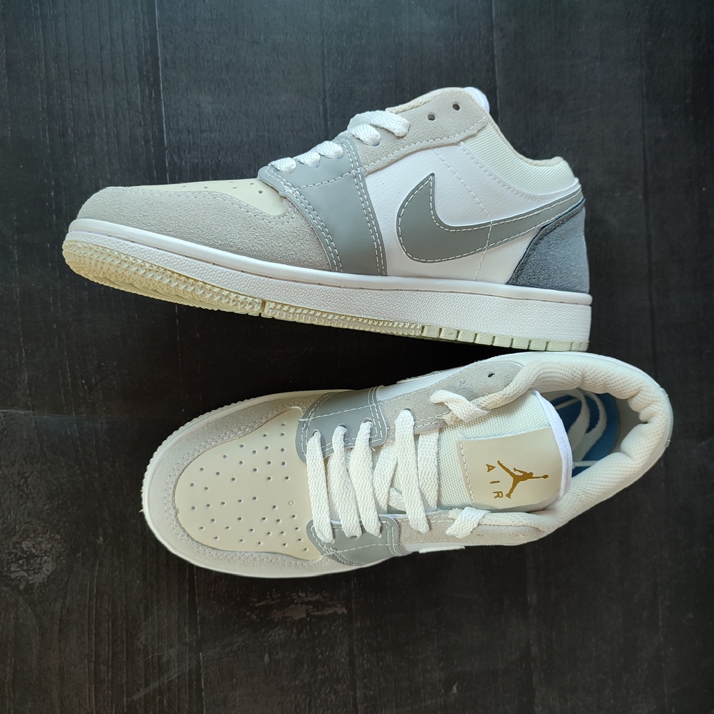 Giày thể thao Jordan xám paris cổ thấp, Giày Sneaker Paris JD1 Hàng Cao Cấp Full Box + Bill | BigBuy360 - bigbuy360.vn