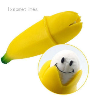 Đồ Chơi Bóp Hình Quả Chuối Bằng Silicone Giúp Giảm Căng Thẳng