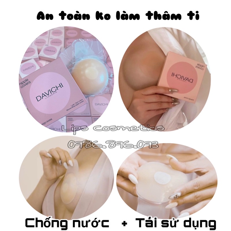 (Chính Hãng Hàn Quốc) Miếng dán nâng ngực tái sử dụng Davichi