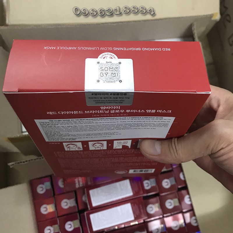 [Mã COS1103 hoàn 8% xu đơn 250K] Mặt nạ Tràm trà Cấp nước Dưỡng trắng SOME BY MI Glow Luminous Ampoule Mask LAM7 | BigBuy360 - bigbuy360.vn