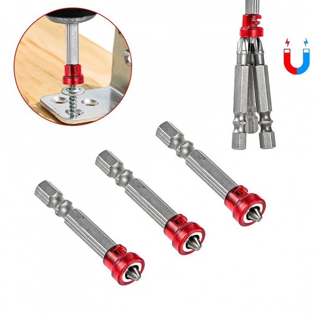 【DREAMLIFE】Screwdriver Bits 1 Pcs 1/4 Inch 50mm Best Price Hot Sale S2 Tool Steel