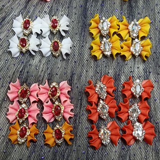 Nơ bột 5D nhụy charm cao cấp N13