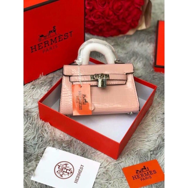 Túi HM kelly size 19cm full box - có ảnh thật