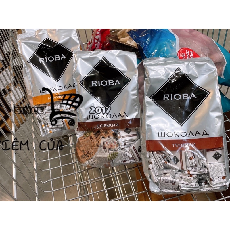 Kẹo socola Rioba - tách lẻ túi 800g